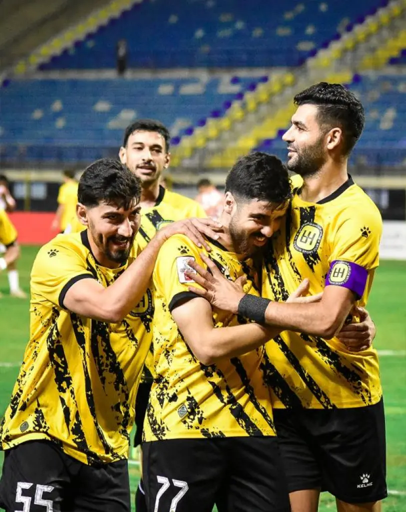 الحاج يتوهج .. والحسين لربع نهائي الكأس بفوز عريض على الكرمل