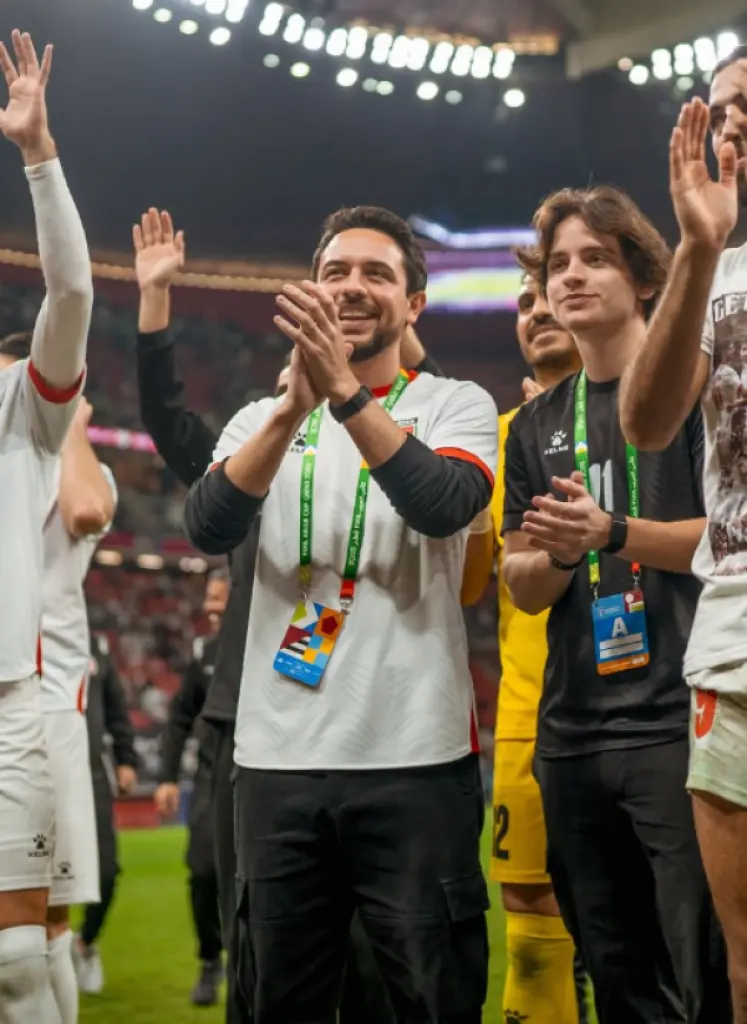 ولي العهد لنشامى منتخب تحت 23: مباراة تليق باسم الأردن