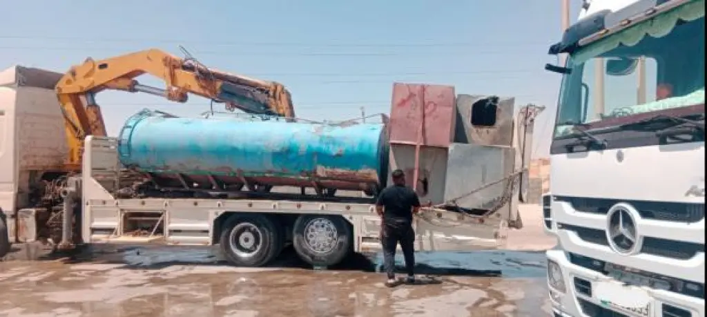 المياه تضبط اعتداءات على خطوط كبيرة في ناعور ومعان