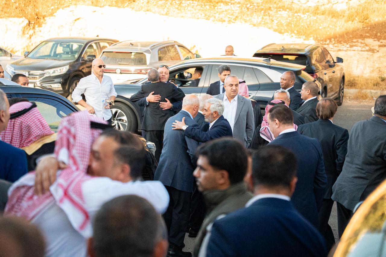 عشيرتا أبو تاية والدباس تتبادلان آيات المحبة والأصالة .. جاهة النقيب سيف زيد مشهور زعل أبو تاية
