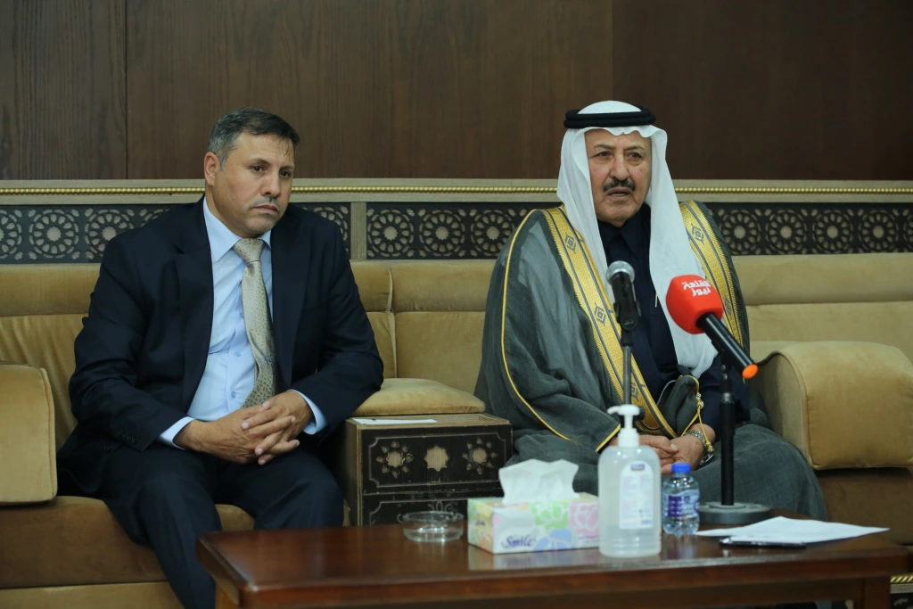 مستشار جلالة الملك لشوون العشائر ينقل تحيات جلالة الملك وولي العهد الى اسرة  مجموعة  القلعة نيوزالاعلامية .. والحجايا يعلن إطلاق سردية إعلامية   فيديو وصور