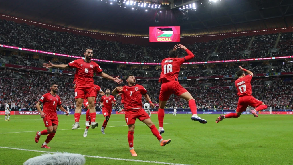 النشامى يهزمون مصر في كأس العرب