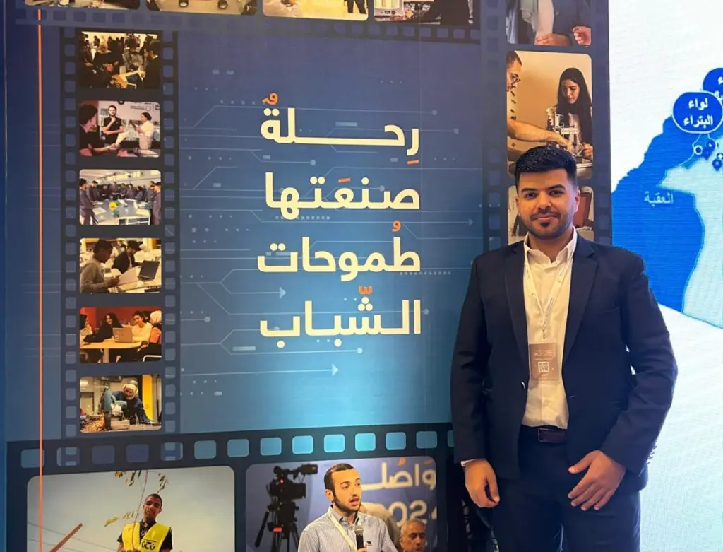 عبد الرحمن العليمات يفوز بجائزة الاتحاد العربي للعمل التطوعي