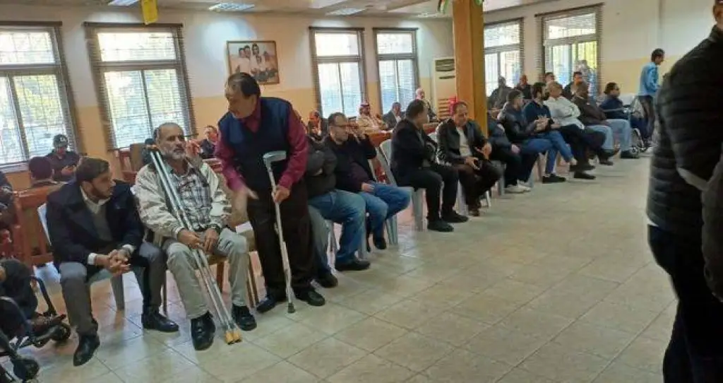 اللجنة البارالمبية تستقبل المعزين بوفاة مها البرغوثي