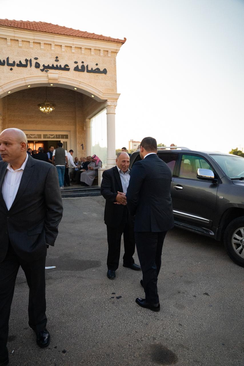 عشيرتا أبو تاية والدباس تتبادلان آيات المحبة والأصالة .. جاهة النقيب سيف زيد مشهور زعل أبو تاية