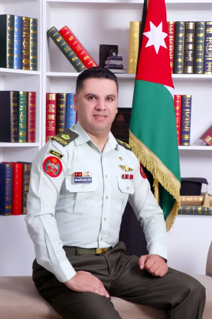 الرائد حازم رضوان عبدالسلام الشوابكة ... مبارك الترفيع