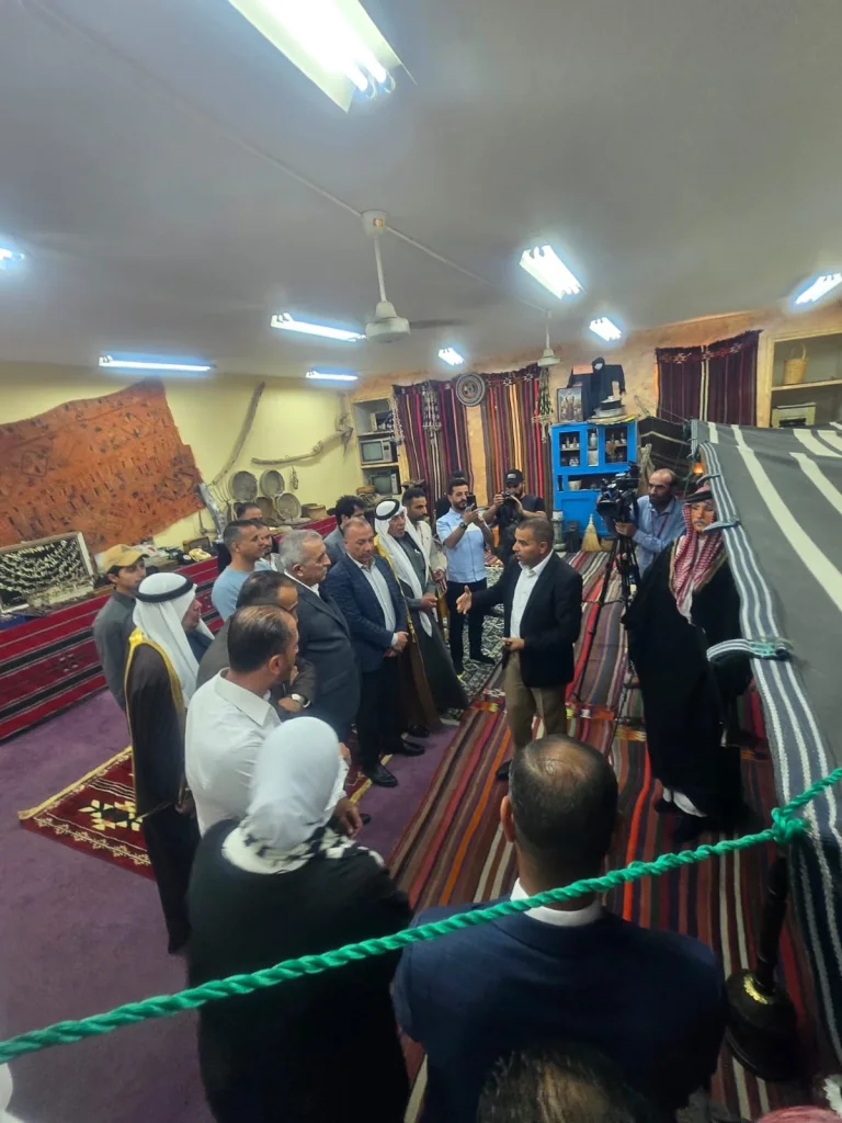 ‏الرواشدة يزور المتحف التراثي في لواء عي بالكرك