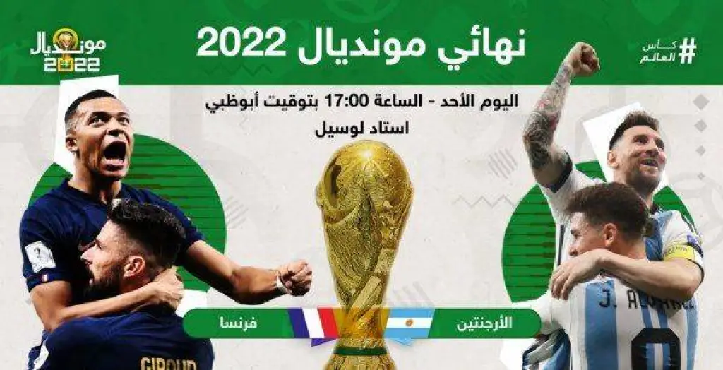 الارجنتين بطل كأس العالم قطر 2022 بعد انتصارها على فرنسا