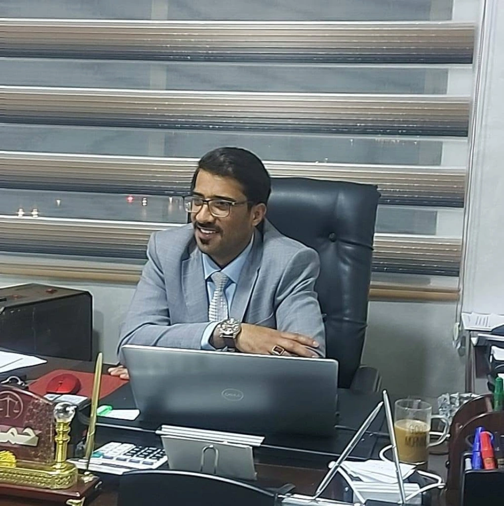 المحامي حمزه الحربي يشكر