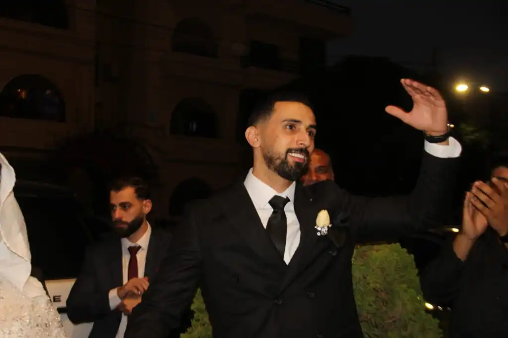 الزميل نادر حرب يحتفل بزفاف نجله شادي