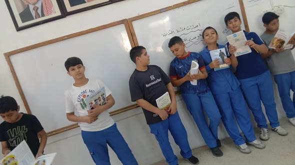 ثقافة الزرقاء تُنعش شغف القراءة بمعارض كتب في 3 مدارس