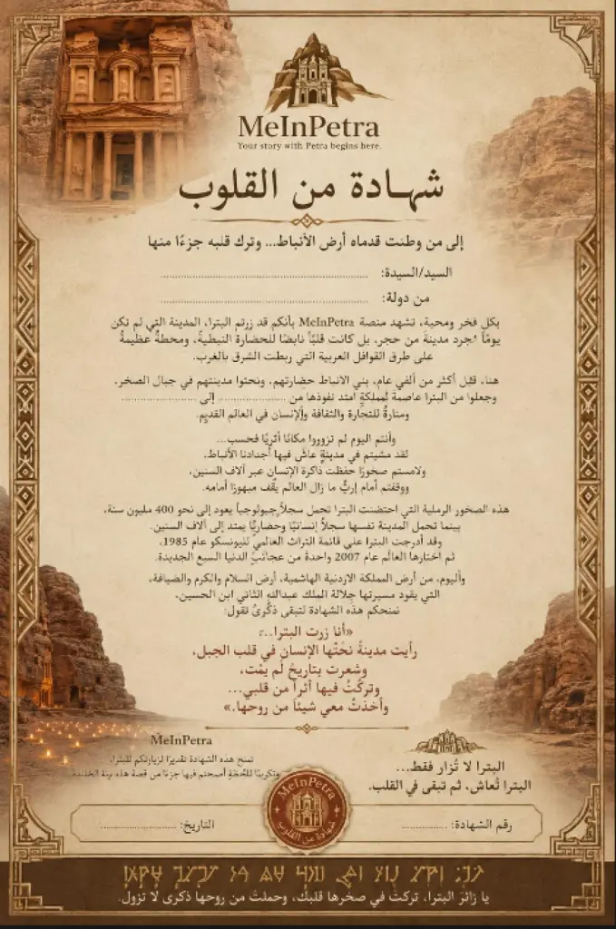 منصة عالمية غير ربحية تعيد ملايين الزوار إلى البترا رقميًا