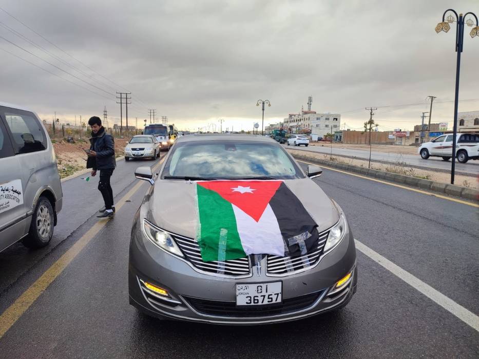 جمعية رعاية الطفل في البادية الشمالية تشارك في استقبال جلالة الملك
