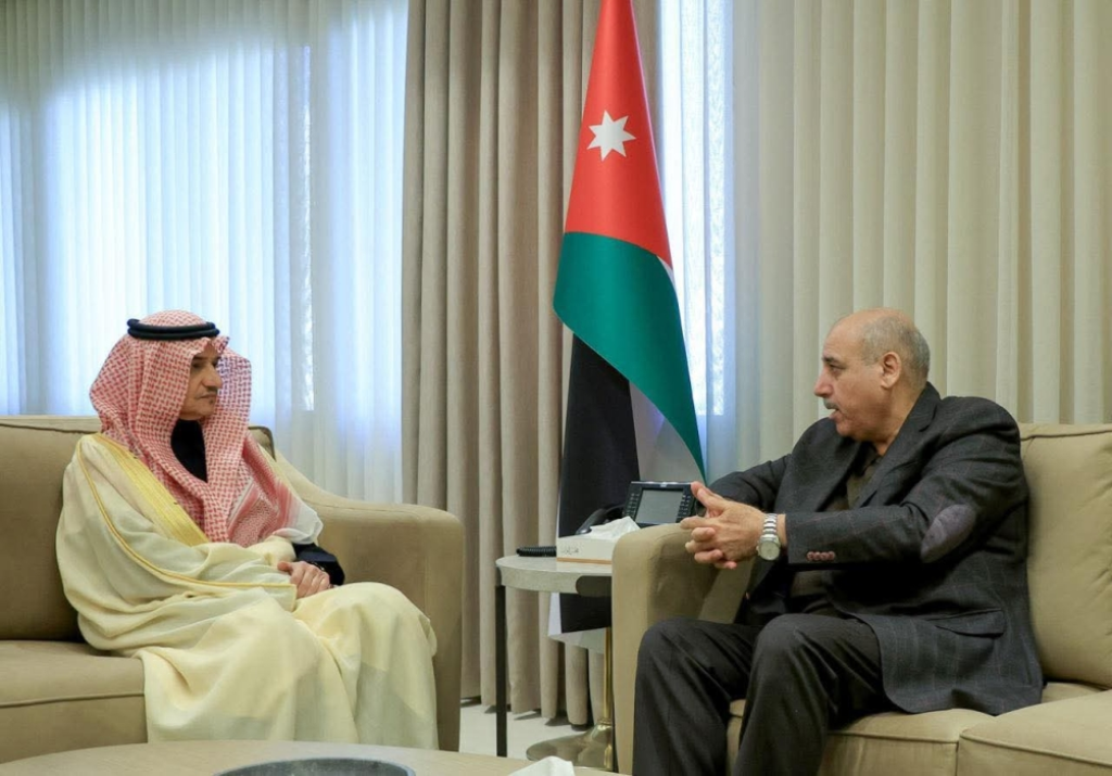 رئيس مجلس النواب يستقبل السفير السعودي