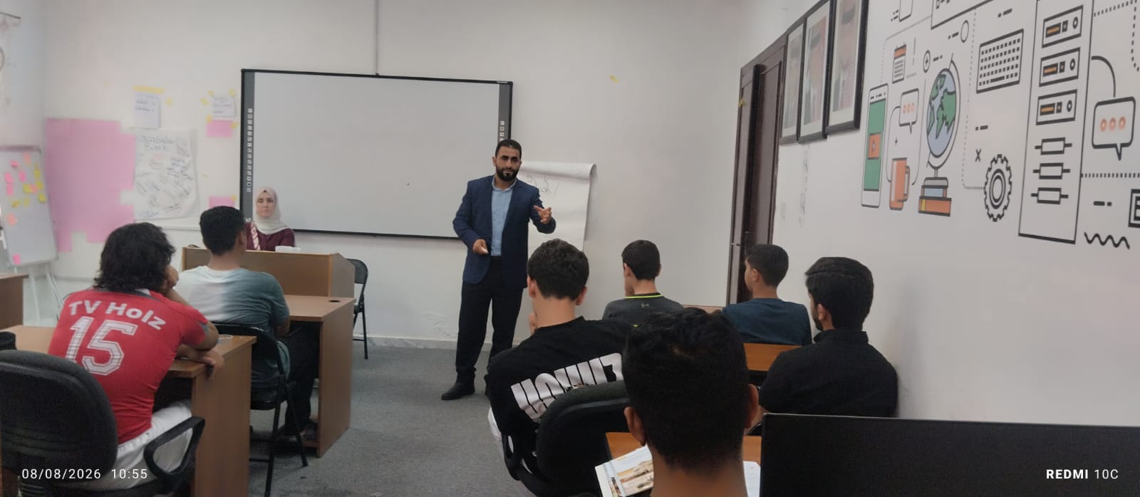 مراكز شباب عجلون تنفذ جلسات توعوية ضمن برنامج الشباب والأمن الوطني