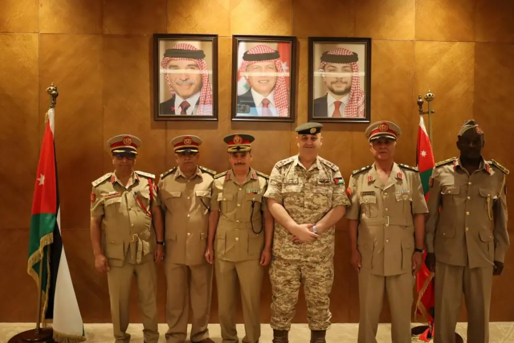 وفد عسكري ليبي يزور مديرية القضاء العسكري