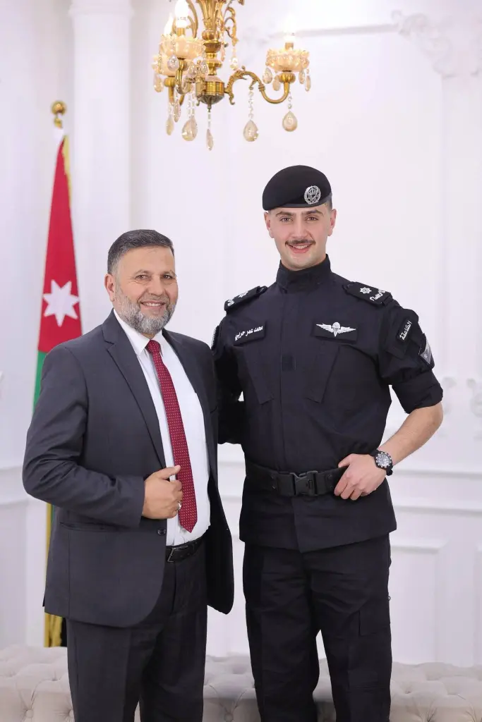 الملازم محمد عمر حربي الخوالدة . مبارك