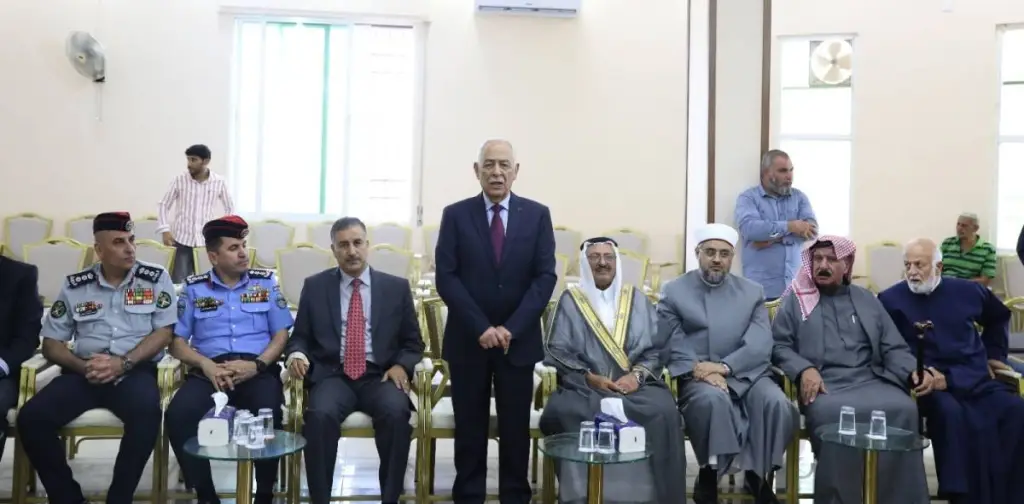 مندوبا عن الملك وولي العهد. العيسوي يعزي عشيرة الياصجين