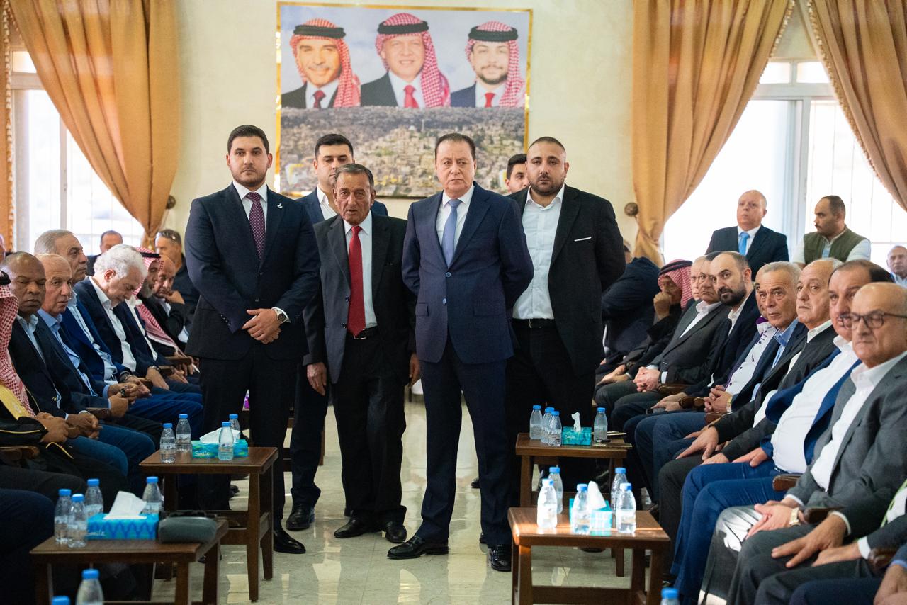عشيرتا أبو تاية والدباس تتبادلان آيات المحبة والأصالة .. جاهة النقيب سيف زيد مشهور زعل أبو تاية