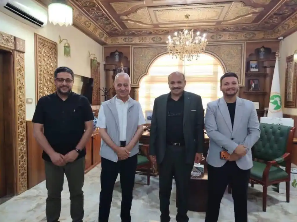 العرقان يستقبل الجغبير في المفرق ويؤكدان أهمية تعزيز الشراكة بين القطاعين التجاري والصناعي