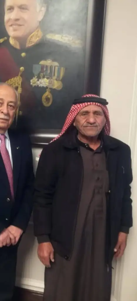 الشيخ خلف سالم النعيمات في ذمة الله