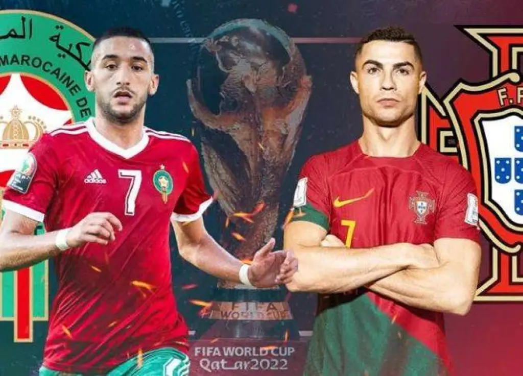 المغرب يتأهل إلى نصف نهائي كأس العالم بعد فوزه على البرتغال