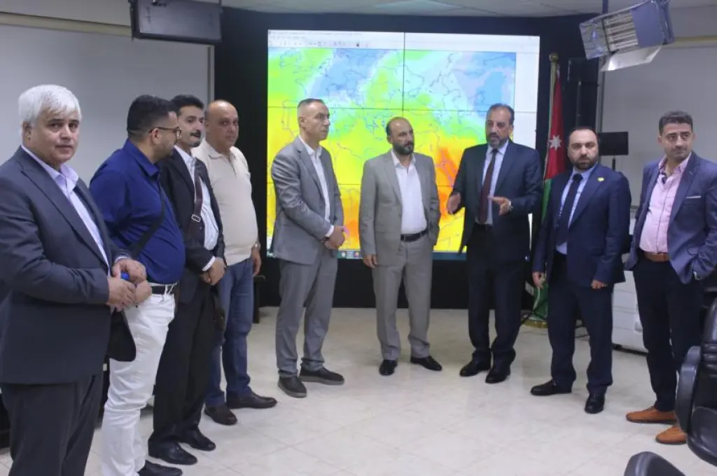 مدير الأرصاد الجوية السورية يزور الأرصاد الجوية الأردنية للتعاون وتبادل الخبرات