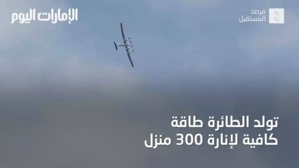 بالفيديو.. طائرة تركب التيارات الهوائية لتوليد الكهرباء
