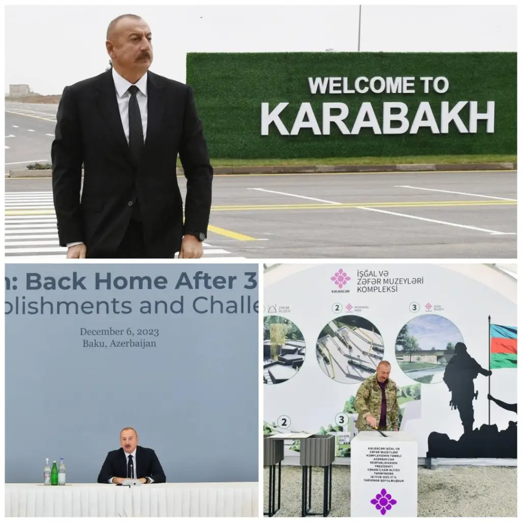 The glorious path from the Second Karabakh War to the restoration of sovereignty ..مترجمه باللغة العربية