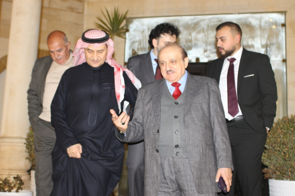 معالي بركات عوجان يولم لسمو السفير السعودي بحضور رجال دولة وشخصيات ( صور وفيديو )