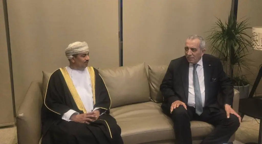 الرواشدة يستقبل وزير الإعلام العُماني