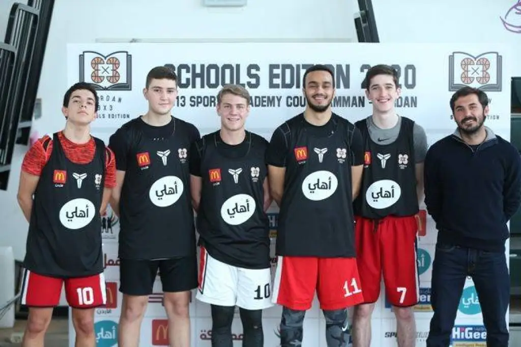 البنك الأهلي يرعى بطولة تحدي مدارس الأردن 3x3