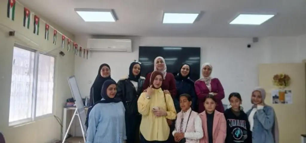 ورشة في مركز شابات الوسطية حول حقوق المرأة في القانون الأردني