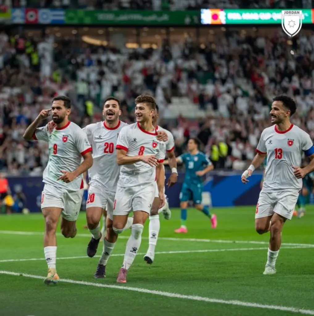 النشامى يجري تدريبه الأخير مساء الأحد للقاء المنتخب السعودي