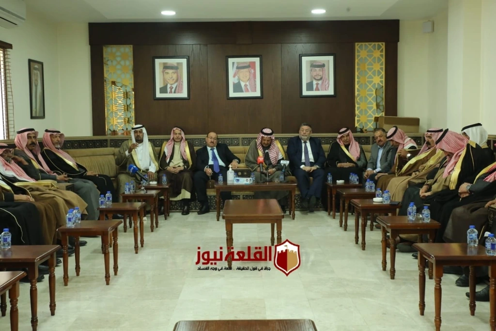 البلوي ينقل تحيات جلالة الملك وولي العهد الى شيوخ ووجهاء من انحاء الاردن .. فيديو وصور