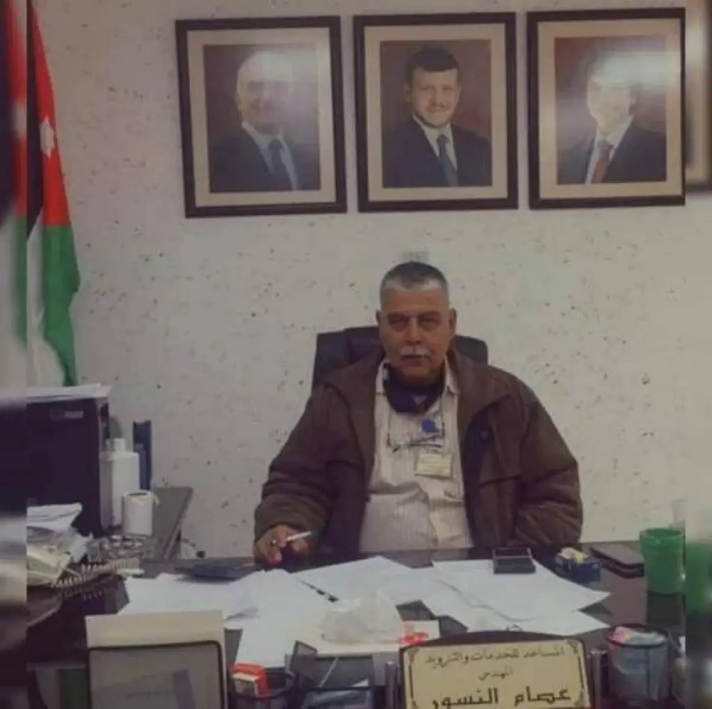 المهندس عصام بشير النسور (أبوبشير) في ذمة الله