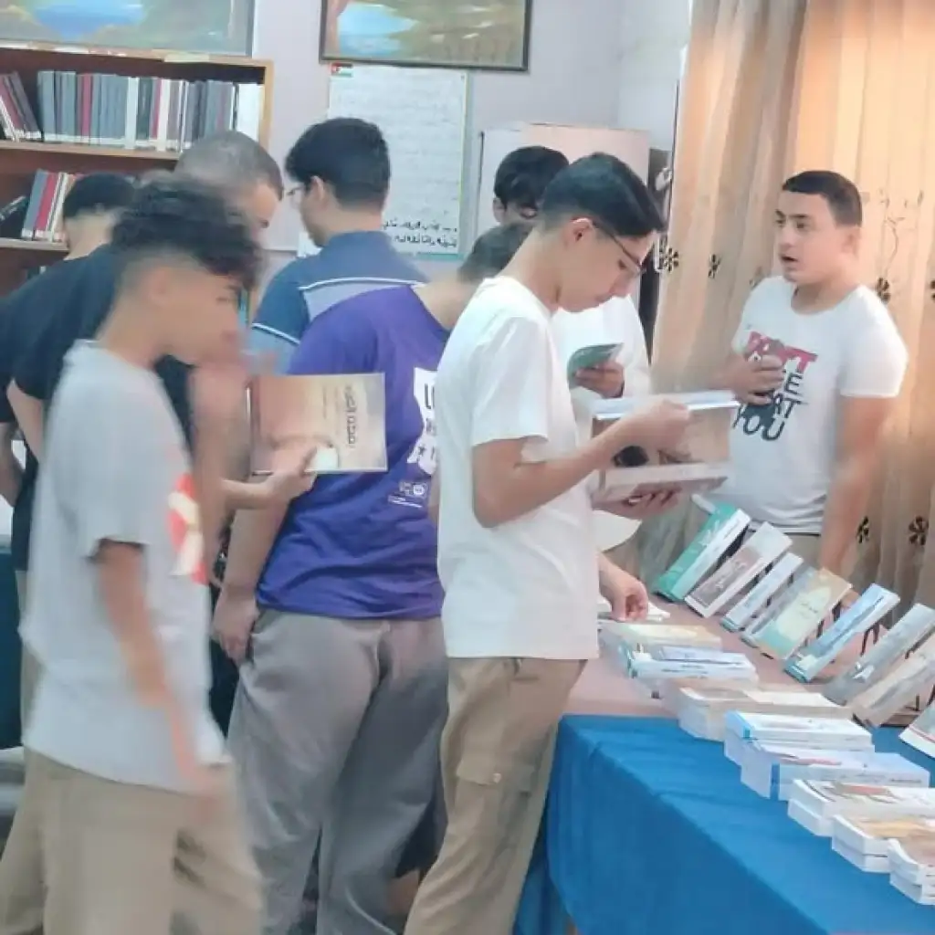 ثقافة الزرقاء تنظم معرضًا للكتاب في مدرسة جناعة الثانوية للبنين