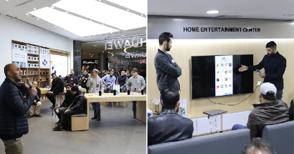 نجاح كبير لفعاليتي الإطلاق الرسمي لهاتف Huawei Mate 30 Pro في الأردن