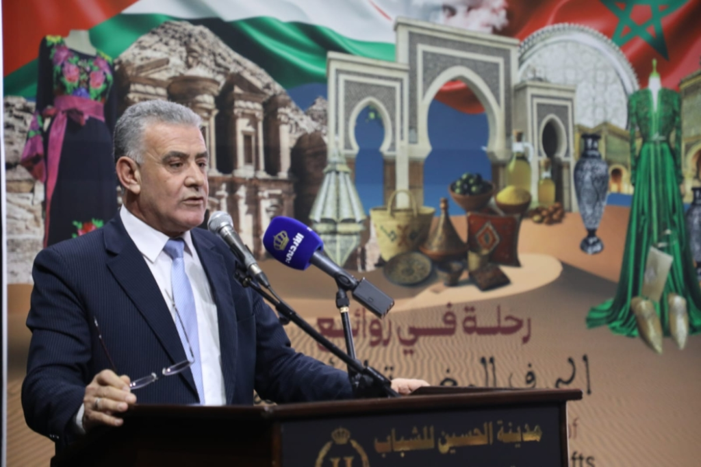 مندوبًا عن الرواشدة: العياصرة يشارك في المعرض الأردني المغربي للحرف والصناعات التقليدية بعمان ( صور )