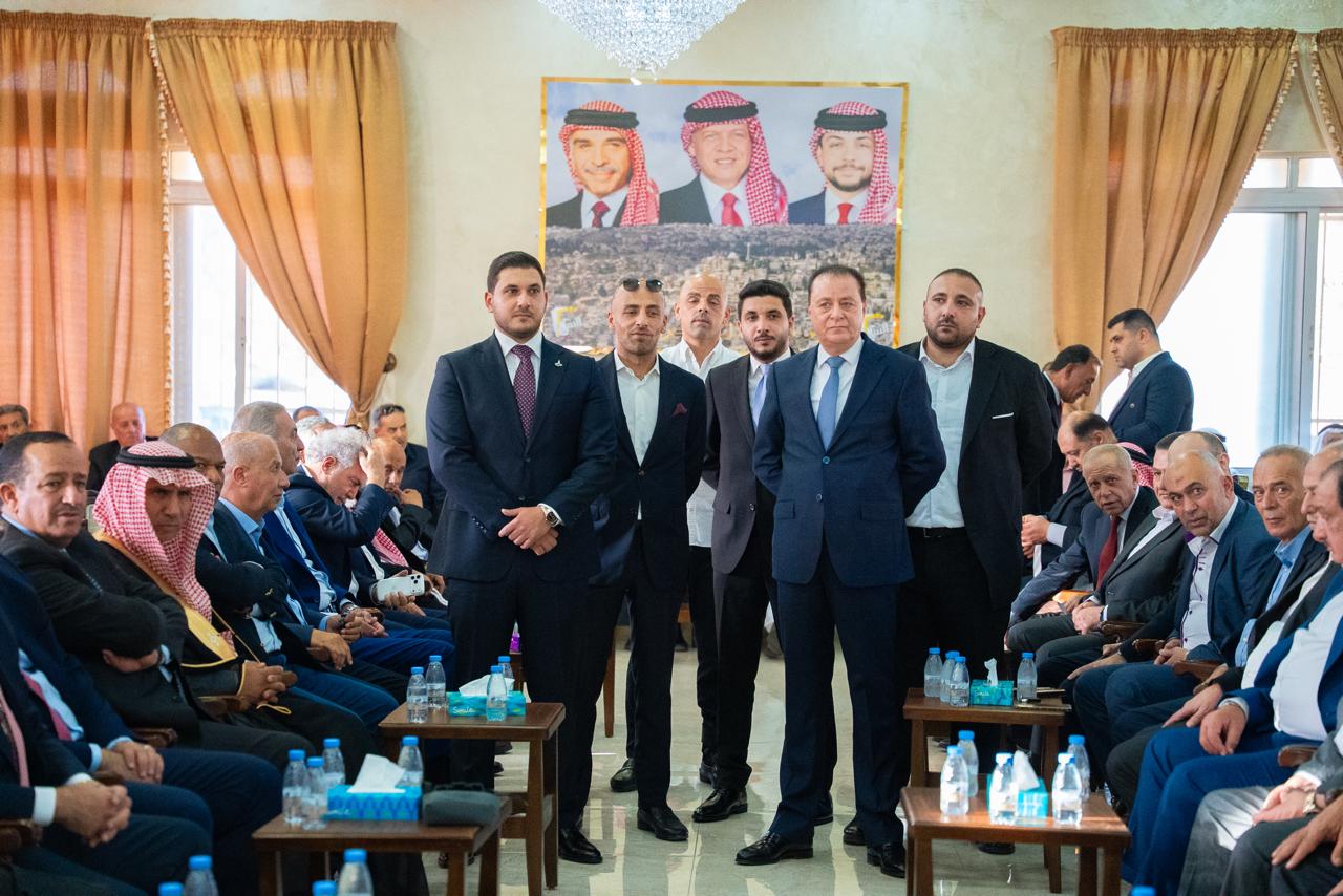 عشيرتا أبو تاية والدباس تتبادلان آيات المحبة والأصالة .. جاهة النقيب سيف زيد مشهور زعل أبو تاية