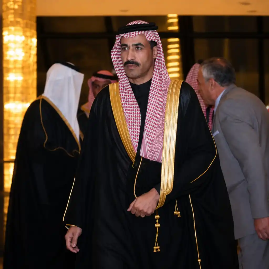 الشيخ متعب ابن ماضي السليمات العطوي  بالمملكه الاردنيه الهاشميه يشكر شيخ العفو  ابراهيم الحويطي