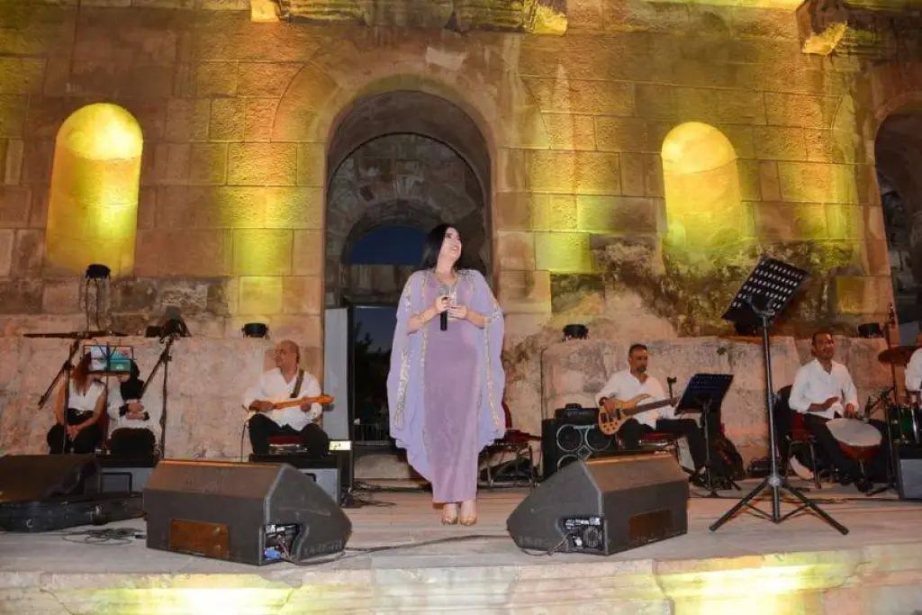 نانسي بيترو تحيي ليلة طربية فنية مميزه ضمن فعاليات جرش 37