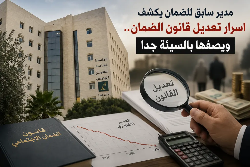 عاجل قانون الضمان.. تغييرات لله تمس التقاعد والاشتراكات في الأردن
