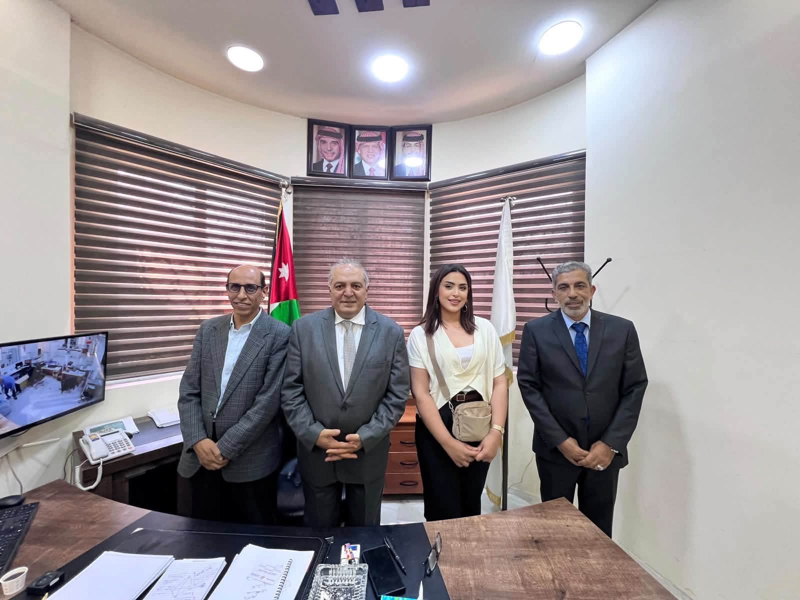 الفنانة شذى الله  اللحام تؤدي القسم النقابي وتحصل على العضوية الفنية بنقابة الفنانين الأردنيين