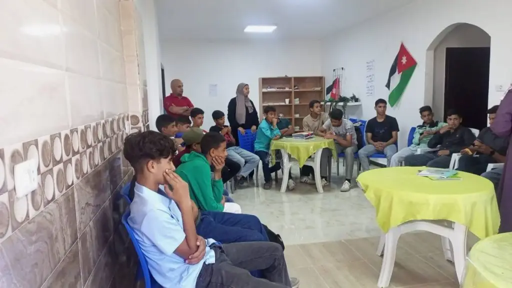 نشاط توعوي حول الجرائم الإلكترونية في مركز شباب وشابات قضاء الموجب