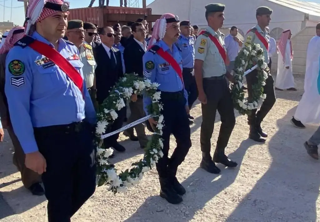 الأمن العام يشارك بتشييع جثمان الفريق الركن المتقاعد عواد  الخالدي