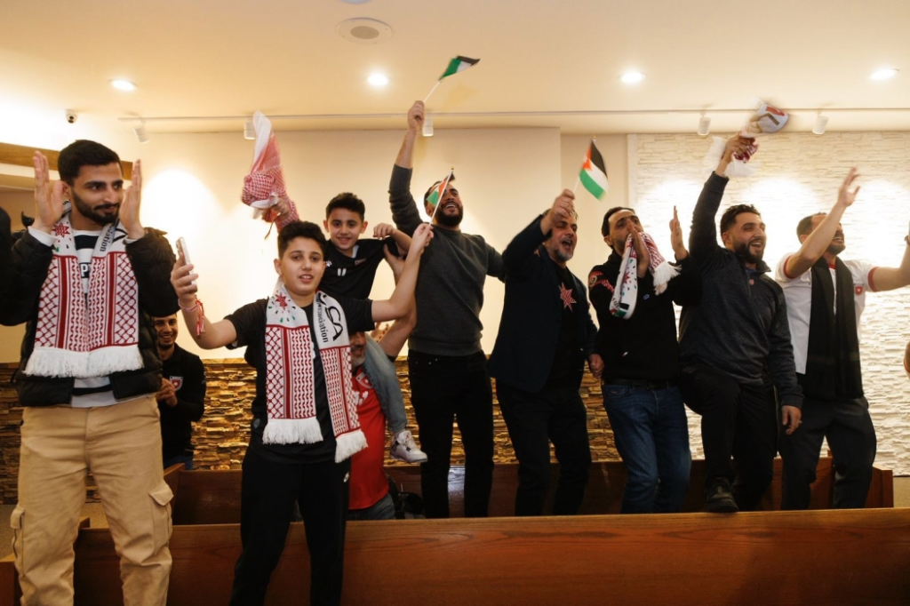 رابطة مشجعي النشامى في أميركا تنظم فعاليات احتفالا بتأهل المنتخب