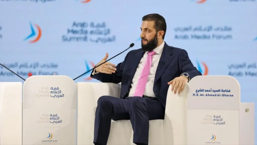 الشرع: سوريا منطقة استقرار ودورها مهم في إمدادات الطاقة