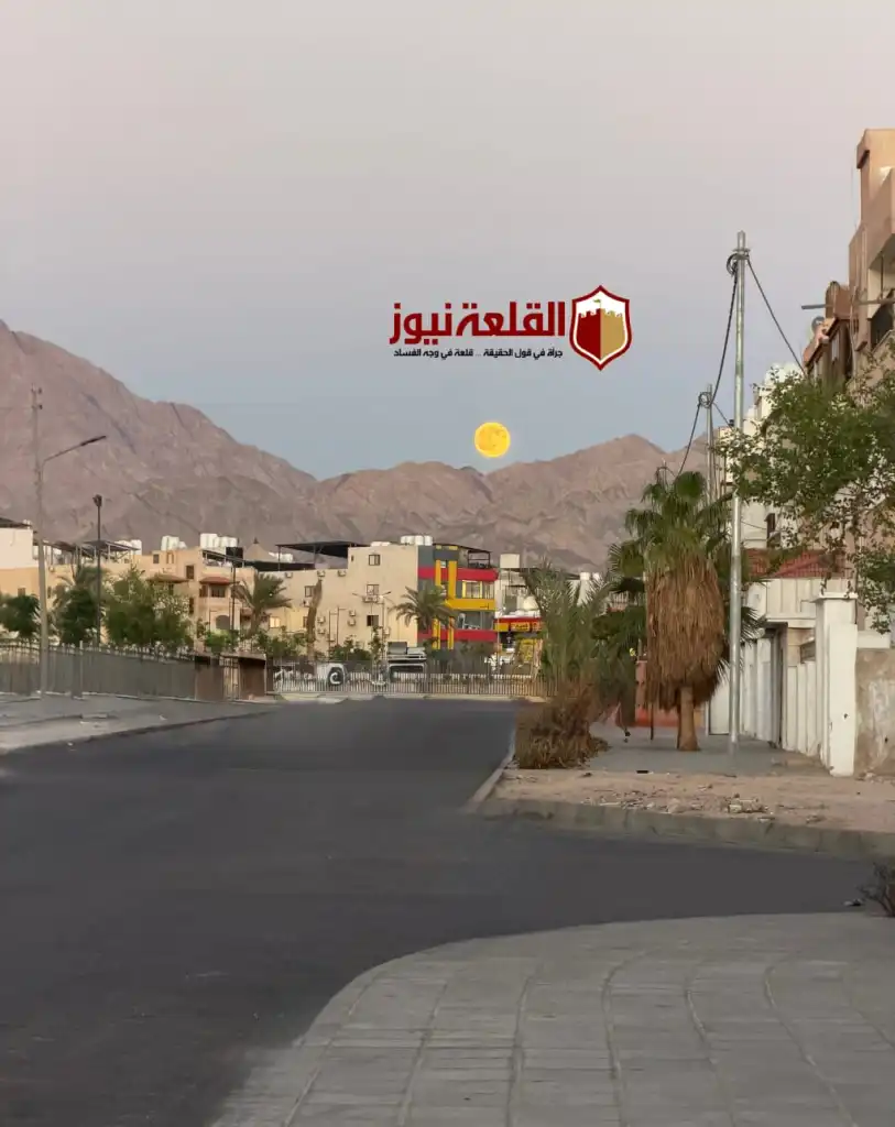 العقبة تتألق بسحر "قمر الحصادين" بعدسة المبدعة سارة الرشايدة ( صورة + فيديو )