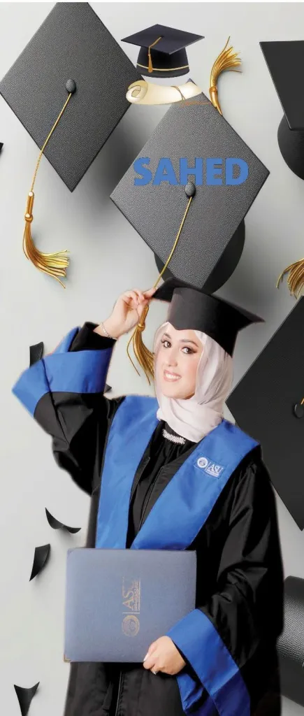 أبناء المرحوم نايف داود الشلبي يهنئون أبنتهم شهد الشلبي بدرجة البكالوريوس في التمريض
